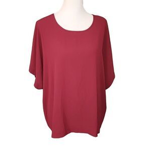 NWT Bobeau Red Top Size X-Large